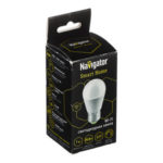 Лампа умная Navigator светодиодная диммируемая Е27 7 Вт RGB 2700-6500 К IP20 шар — изображение 4