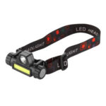 Фонарь налобный Navigator NPT светодиодный 2 LED 5/3 Вт аккумуляторный Li-Ion 1200 мАч металл/пластик 2 режима (14661) — изображение 2