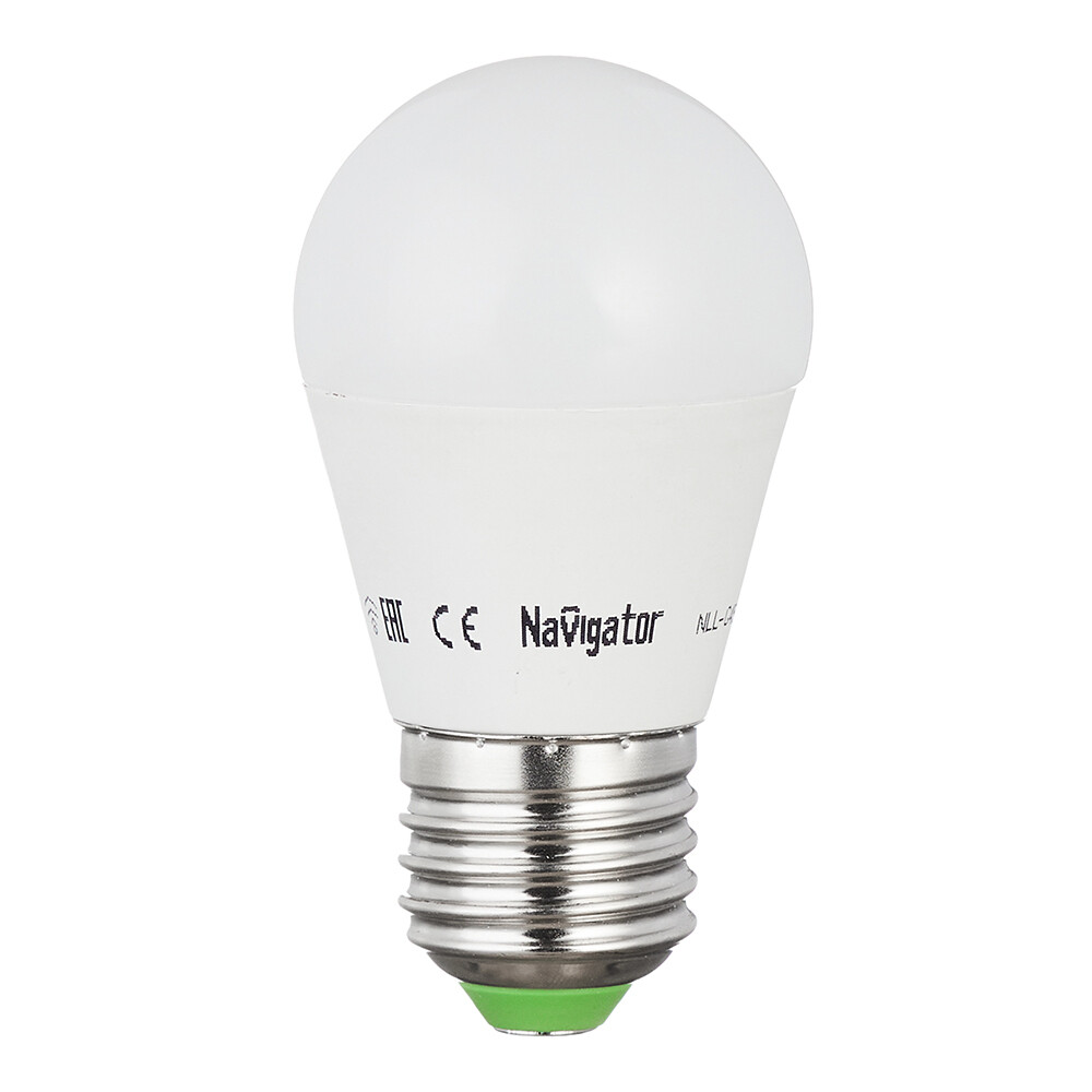 original-95.jpg Лампа умная Navigator светодиодная диммируемая Е27 7 Вт RGB 2700-6500 К IP20 шар — изображение 1